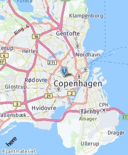 Denmark on map