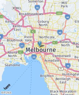 Australia on map