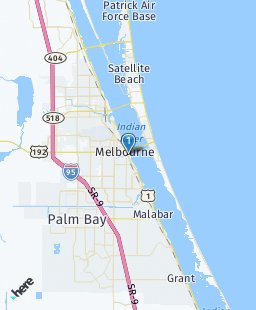 USA on map