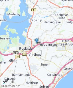 Denmark on map