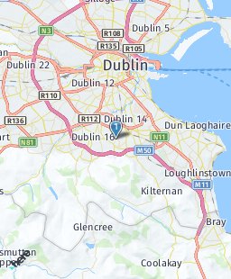 Ireland on map