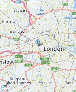 United Kingdom on map