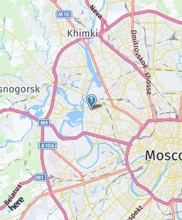 Russia on map
