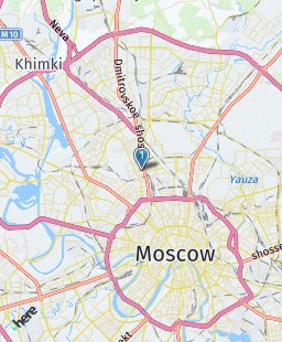 Russia on map