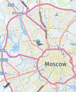 Russia on map