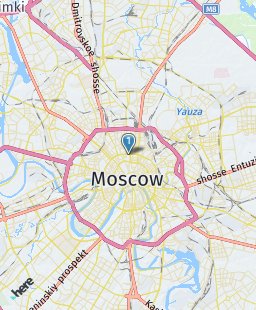 Russia on map