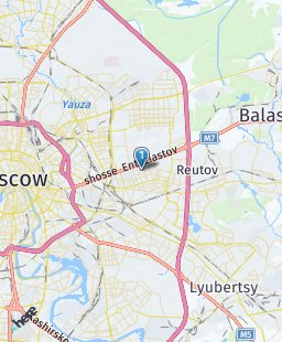 Russia on map