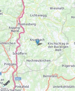 Austria on map