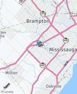 Canada on map