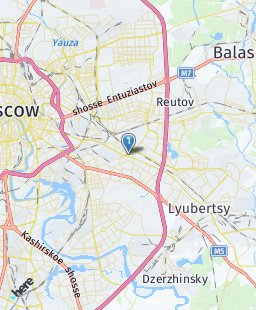 Russia on map