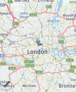 United Kingdom on map
