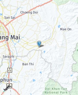 Thailand on map
