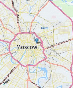 Russia on map