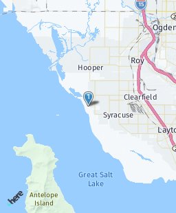 USA on map
