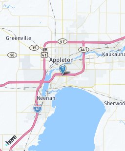 USA on map