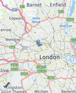 United Kingdom on map