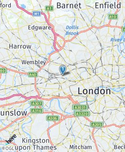 United Kingdom on map