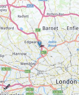 United Kingdom on map