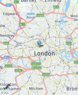 United Kingdom on map