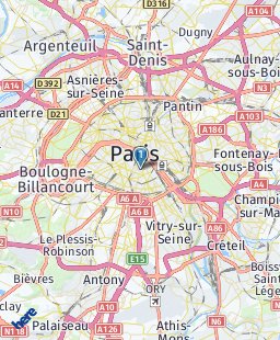 Francia en el mapa