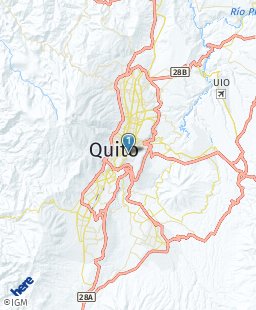 Ecuador en el mapa