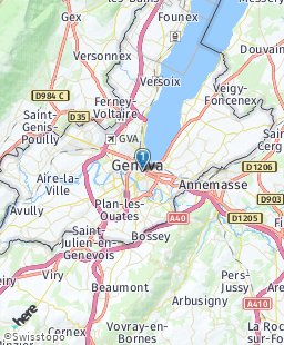 Suiza en el mapa