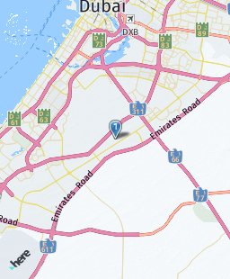 Emiratos Árabes Unidos en el mapa