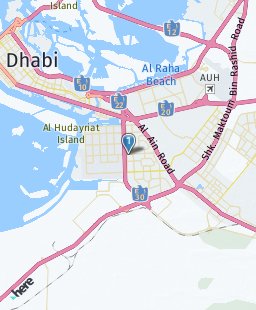 Emiratos Árabes Unidos en el mapa