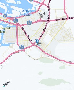 Emiratos Árabes Unidos en el mapa