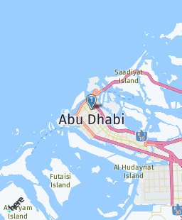 Emiratos Árabes Unidos en el mapa