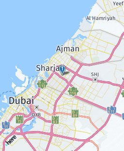 Emiratos Árabes Unidos en el mapa