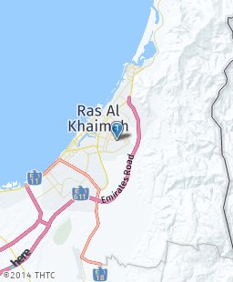 Emiratos Árabes Unidos en el mapa
