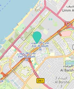 United Arab Emirates on map