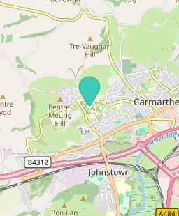 Wales on map