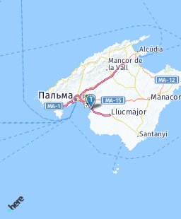 Испания на карте