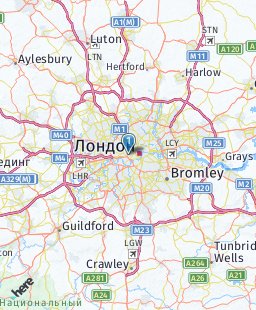 Великобритания на карте