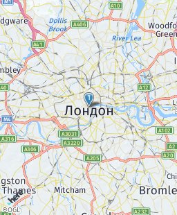 Великобритания на карте