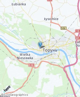 Польша на карте