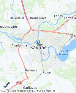 Литва на карте
