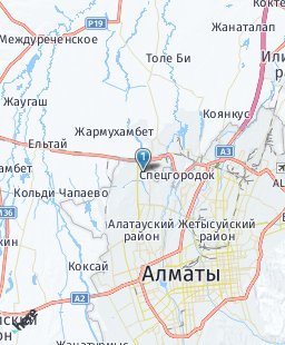 Казахстан на карте