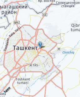 Узбекистан на карте