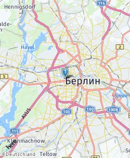 Германия на карте