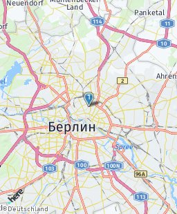 Германия на карте