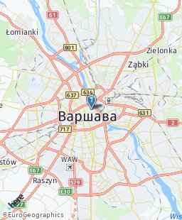 Польша на карте