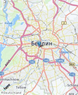 Германия на карте