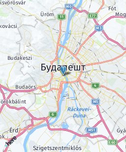 Венгрия на карте