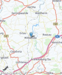 Германия на карте