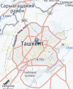 Узбекистан на карте