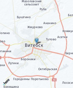 Беларусь на карте