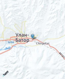 Монголия на карте